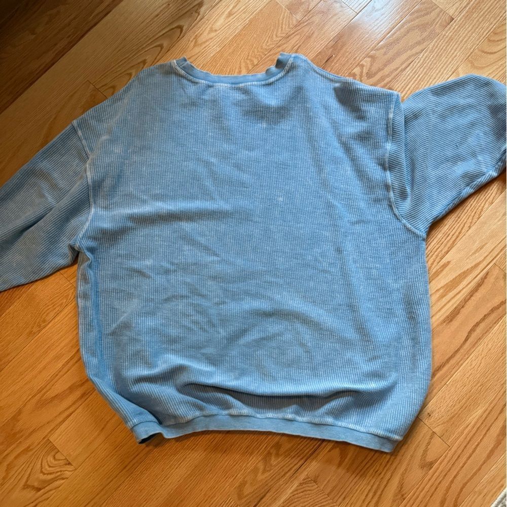Kappa Alpha Theta Blue Crewneck Women's Jacket - Picture 4 of 6